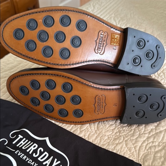 Thursday Boots Brown Chelsea Ankle Boots - Picture 3 of 3